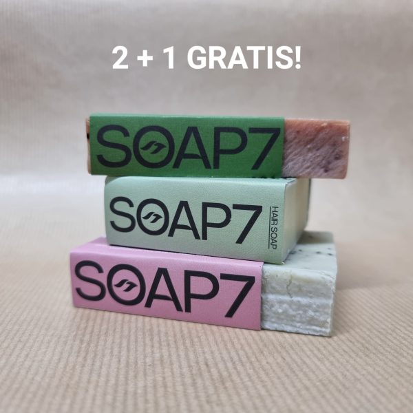 Aanbieding met gratis zeep